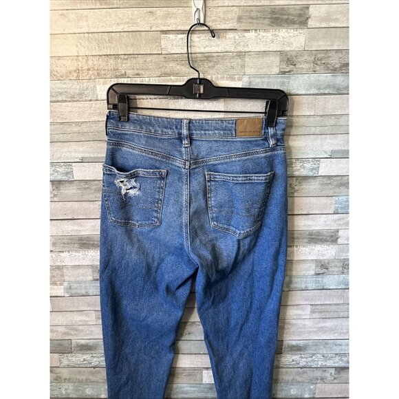 Women’s Maurice’s Mom Jeans Distressed Medium Wash Size 2 - Picture 13 of 16